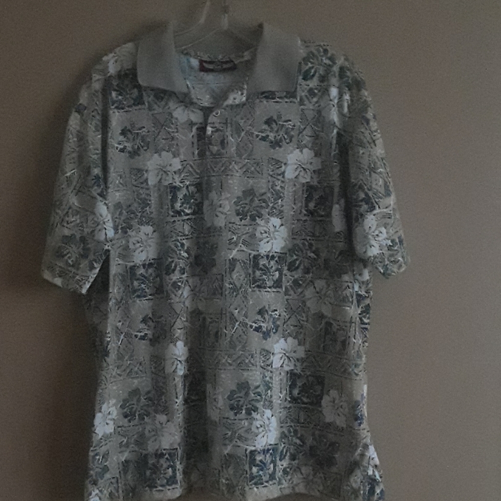 Men's DG Denim Gear Short Sleeve Polo Shirt Size M